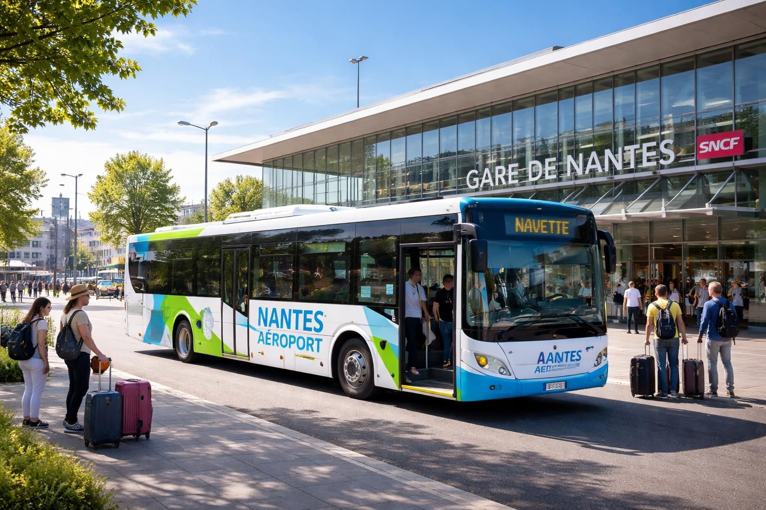 découvrez toutes les informations essentielles sur la navette entre la gare de nantes et l'aéroport : horaires, tarifs, itinéraires et conseils pratiques pour un trajet facile et rapide.